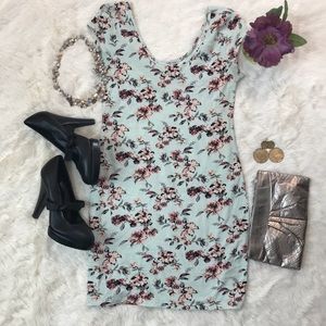 Floral Bodycon Dress
